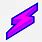 Purple Lightning Bolt Logo