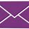 Purple Mail Icon