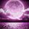 Purple Moon iPhone Wallpaper