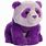 Purple Panda Toy
