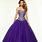 Purple Princess Prom Dress
