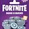 Purple Vbucks Card