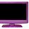 Purple and Green TV