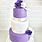 Purple and White Cake