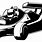 Racing Clip Art Black and White