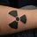 Radiation Symbol Tattoo