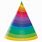 Rainbow Birthday Hat