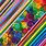 Rainbow Fabric Cotton