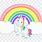 Rainbow Unicorn SVG Free