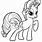 Rarity Pony Coloring Pages