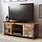 Reclaimed Wood TV Console