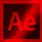 Red After Effects Logo