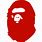 Red BAPE Logo