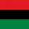Red Black and Green African American Flag