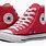 Red Chuck Taylor High Tops