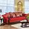 Red Couch Fabric