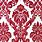 Red Damask Background