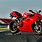Red Ducati Motorcycle