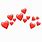 Red Heart Emoji Crown