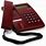Red Landline Phone