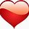 Red Love Heart PNG