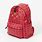 Red MCM Backpack
