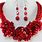 Red Necklaces Costume Jewelry