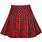 Red School Skirt