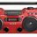 Red Sony Boombox