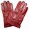 Red Winter Gloves Men