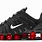 Red and Black Nike Shox