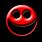 Red and Black Smiley-Face