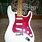 Red and White Stratocaster