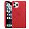 Red iPhone 11 Pro Case Skull