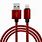 Red iPhone Charger