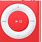 Red iPod Shuffle