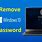 Remove Windows Password