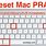 Reset Pram Mac