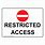 Restricted Access Icon