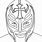 Rey Mysterio Mask Coloring Page