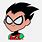 Robin Face Teen Titans