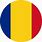 Romania Flag Logo