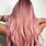 Rose Gold Hair Color Chart