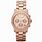 Rose Gold Watches Michael Kors