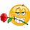 Rose in Teeth Emoji