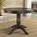 Round Wood Pedestal Table Base