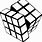 Rubik's Cube Silhouette