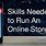 Run an Online Store