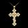 Russian Orthodox Cross Necklace