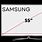 Samsung 55-Inch TV Dimensions